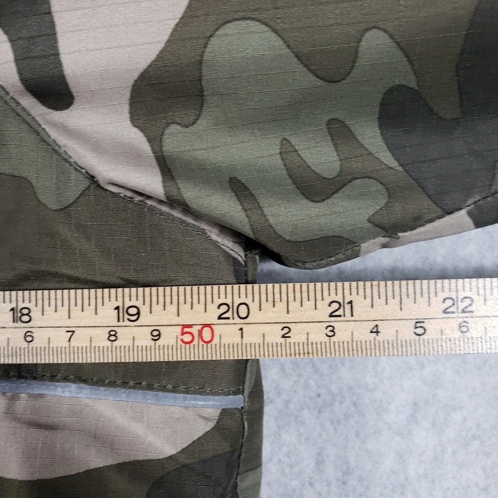 The Children's Place Boys Camo Jacket Large 10/12 Hooded Fleece Lined Camouflage